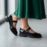 ZAPATOS MUJER SIENA 6356 CHAROL NEGRO