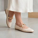 ZAPATOS SIENA MUJER 8541 SIMIPIEL BEIGE