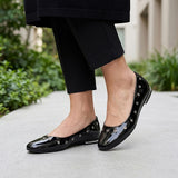 ZAPATOS CASUALES SIENA MUJER 9236 CHAROL NEGRO