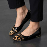 ZAPATOS CASUALES SIENA MUJER 9237 CHAROL NEGRO