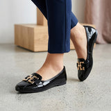 ZAPATOS SIENA MUJER 618-1 CHAROL NEGRO
