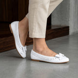 ZAPATOS SIENA MUJER 611 SIMIPIEL BLANCO