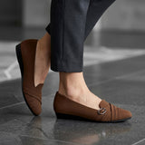 ZAPATOS CASUALES SIENA MUJER 9336 SUEDE CAFÉ