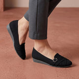 ZAPATOS CASUALES SIENA MUJER 9336 SUEDE NEGRO