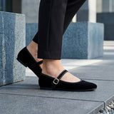 ZAPATOS SIENA MUJER 1618 SUEDE NEGRO