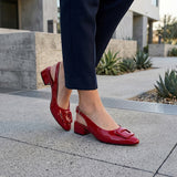 TACONES SIENA MUJER 11101 CHAROL ROJO