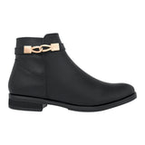 BOTINES STYLO MUJER 645 SIMIPIEL NEGRO