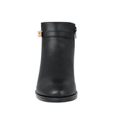 BOTINES STYLO MUJER 645 SIMIPIEL NEGRO