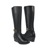 BOTAS DAMA STYLO 17410 SIMIPIEL NEGRO