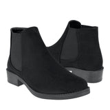 BOTINES STYLO MUJER 335-M SUEDE NEGRO