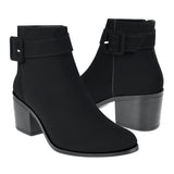 BOTINES STYLO MUJER 5020 BUCK NEGRO