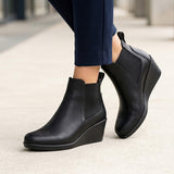 BOTINES STYLO MUJER 2349 SIMIPIEL NEGRO