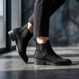 BOTINES STYLO MUJER 336 SUEDE NEGRO