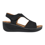SANDALIAS TORRENTE MUJER 1SEN1 SIMIPIEL NEGRO