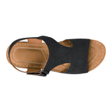 SANDALIAS TORRENTE MUJER 1SEN1 SIMIPIEL NEGRO