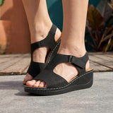 SANDALIAS TORRENTE MUJER 1SEN1 SIMIPIEL NEGRO