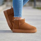 BOTINES DE INVIERNO TORRENTE MUJER LX002 TEXTIL CAFÉ