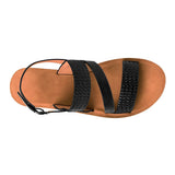 SANDALIAS TORRENTE MUJER U10756-12 SIMIPIEL NEGRO