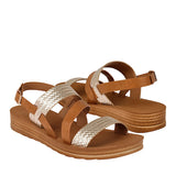 SANDALIAS TORRENTE MUJER U10756-12 SIMIPIEL CAFÉ