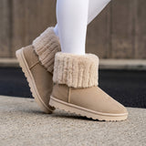 BOTINES DE INVIERNO TORRENTE MUJER XRX-1079 SUEDE BEIGE