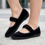 ZAPATOS CASUALES TORRENTE MUJER SPFLAT01B SUEDE NGO