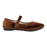 ZAPATOS CASUALES TORRENTE MUJER  SPFLAT03B SUEDE CAFÉ