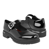 ZAPATOS ESCOLARES CHABELO NIÑA C980-A CHAROL NGO 20-24
