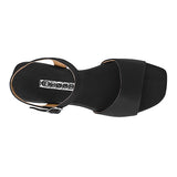 SANDALIAS DAMA STYLO 5003 SIMIPIEL NEGRO