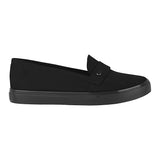 MOCASINES DAMA STYLO 84093 SUEDE NEGRO