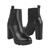 BOTINES DAMA MADISON 618306-1 SIMIPIEL NEGRO