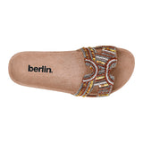 SANDALIAS DAMA BERLIN 768202-2 TEXTIL CAFÉ