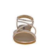 SANDALIAS DAMA BERLIN 769009-3 TEXTIL ORO