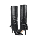 BOTAS DAMA BERLIN 787709-1 SIMIPIEL NEGRO