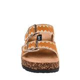 SANDALIAS DAMA BERLIN 804408-3 TEXTIL CAFÉ