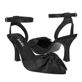 TACONES DE FIESTA BERLIN MUJER 718606-1 TEXTIL NEGRO