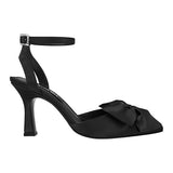 TACONES DE FIESTA BERLIN MUJER 718606-1 TEXTIL NEGRO