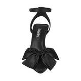 TACONES DE FIESTA BERLIN MUJER 718606-1 TEXTIL NEGRO