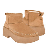 BOTINES INVIERNO BERLIN MUJER 91193402 TEXTIL BEIGE