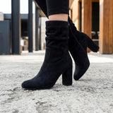 BOTINES BERLIN MUJER 907403-1 SUEDE NEGRO