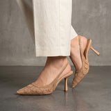 TACONES BERLIN MUJER 926133-02 TEXTIL BEIGE