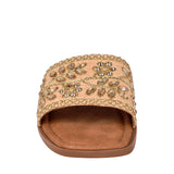 SANDALIAS BERLIN MUJER 923465-03 TEXTIL BEIGE