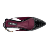 ZAPATOS CASUALES BERLIN MUJER 803805-1 CHAROL NEGRO