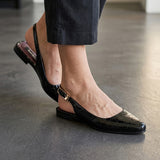 ZAPATOS CASUALES BERLIN MUJER 803805-1 CHAROL NEGRO