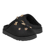 PANTUFLAS BERLIN MUJER 93442901 SUEDE NEGRO