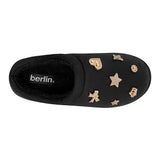 PANTUFLAS BERLIN MUJER 93442901 SUEDE NEGRO