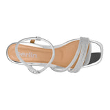 SANDALIAS DE FIESTA BERLIN MUJER 732007-2 CHAROL PLATA