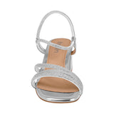 SANDALIAS DE FIESTA BERLIN MUJER 732007-2 CHAROL PLATA