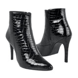 BOTINES BERLIN MUJER 800510-5 CHAROL NEGRO