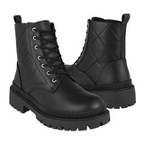 BOTINES DAMA STYLO NA-1174 SIMIPIEL NEGRO