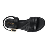 SANDALIAS DAMA STYLO RY7700 SIMIPIEL NEGRO
